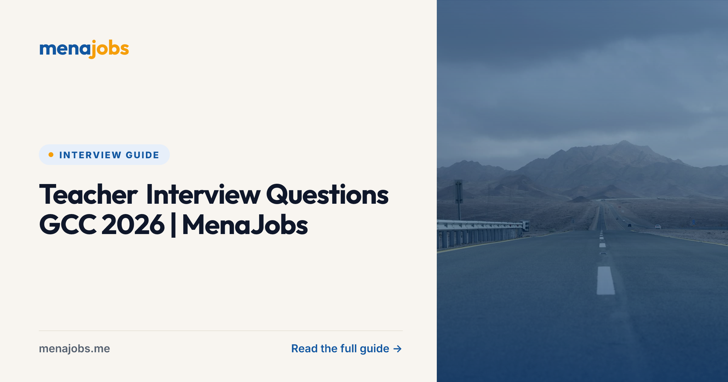 Teacher Interview Questions GCC 2026 | MenaJobs