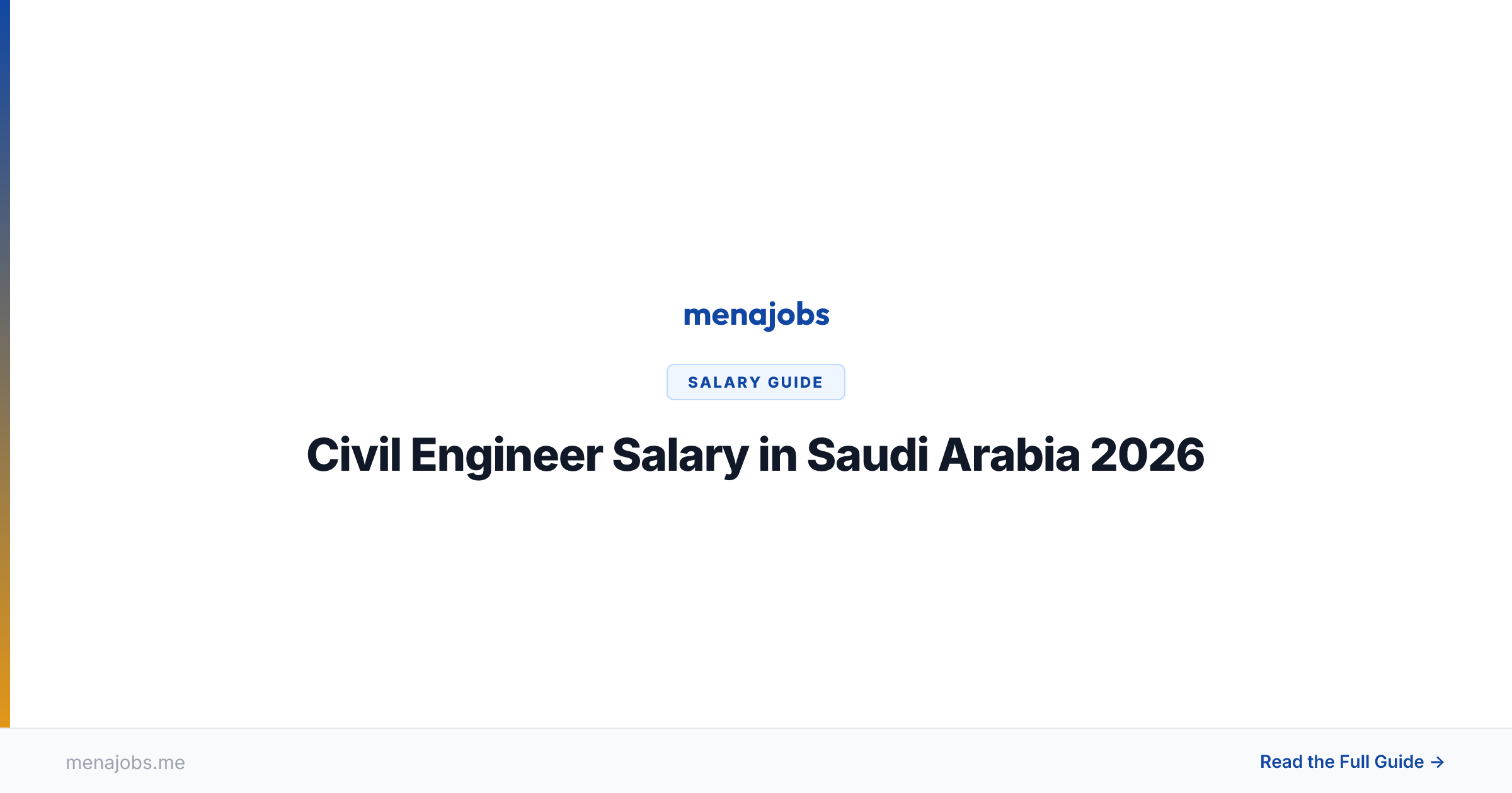 Civil Engineer Salary in Saudi Arabia 2026