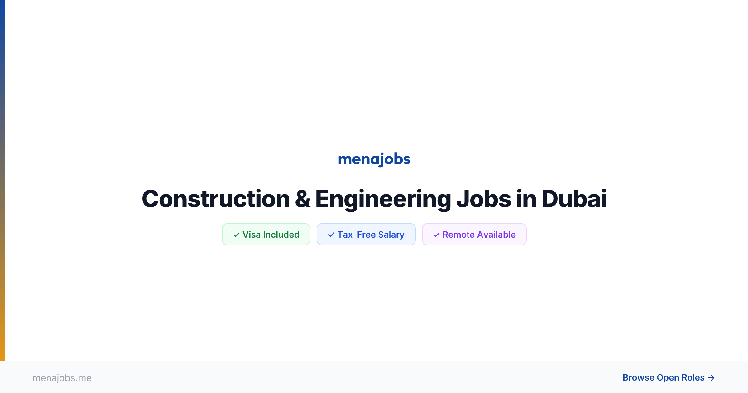 297+ Construction & Engineering Jobs in Dubai — Apply Now | MenaJobs