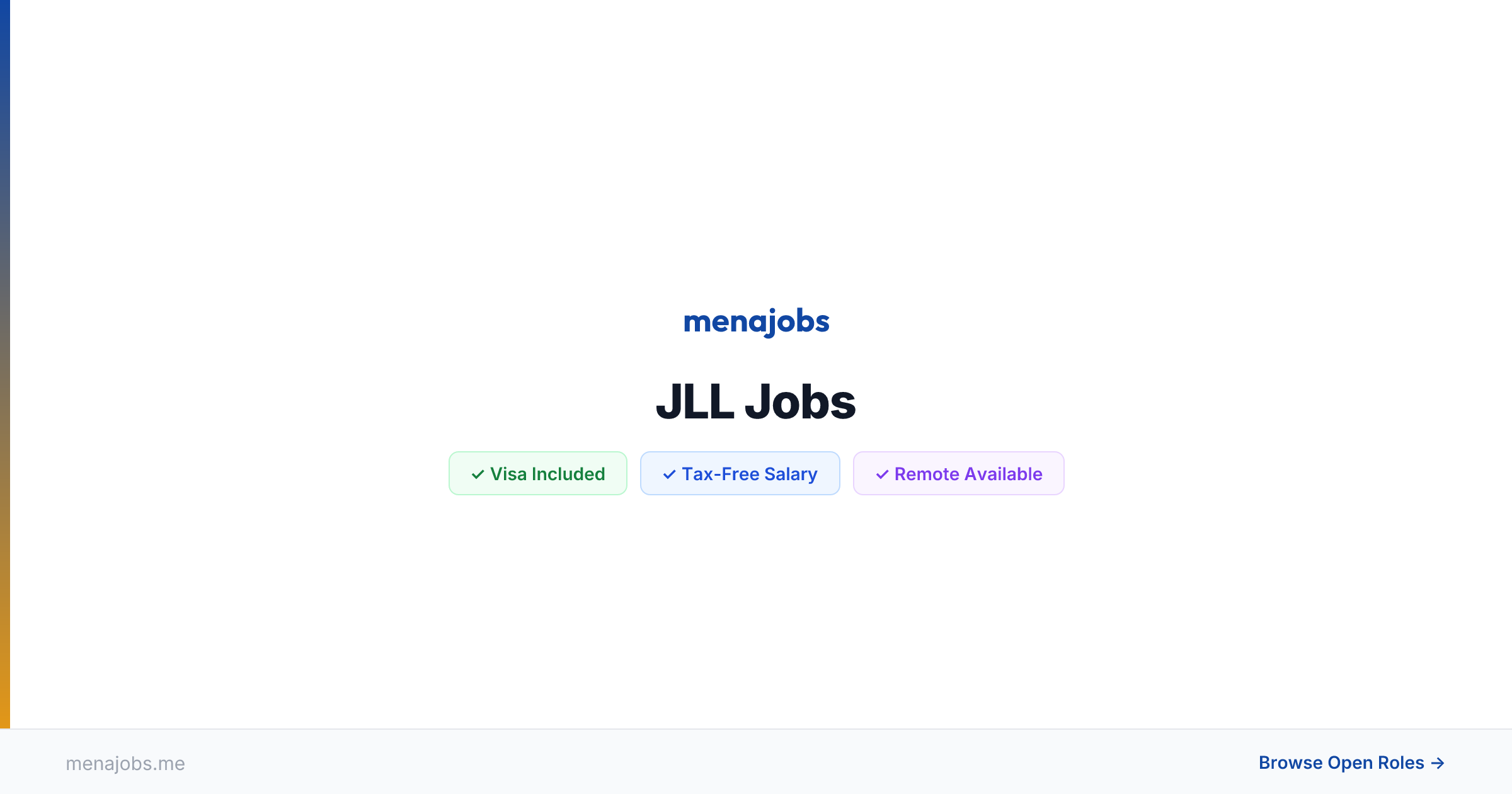 JLL - Jobs & Company Profile | MenaJobs