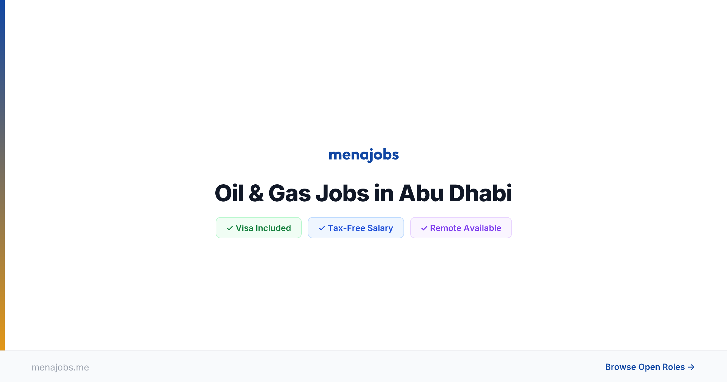 119+ Oil & Gas Jobs in Abu Dhabi — Apply Now | MenaJobs