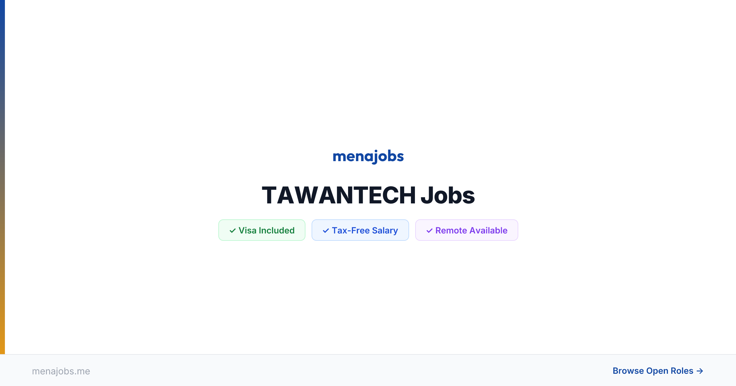 69 Open TAWANTECH Jobs in Saudi Arabia — Apply | MenaJobs