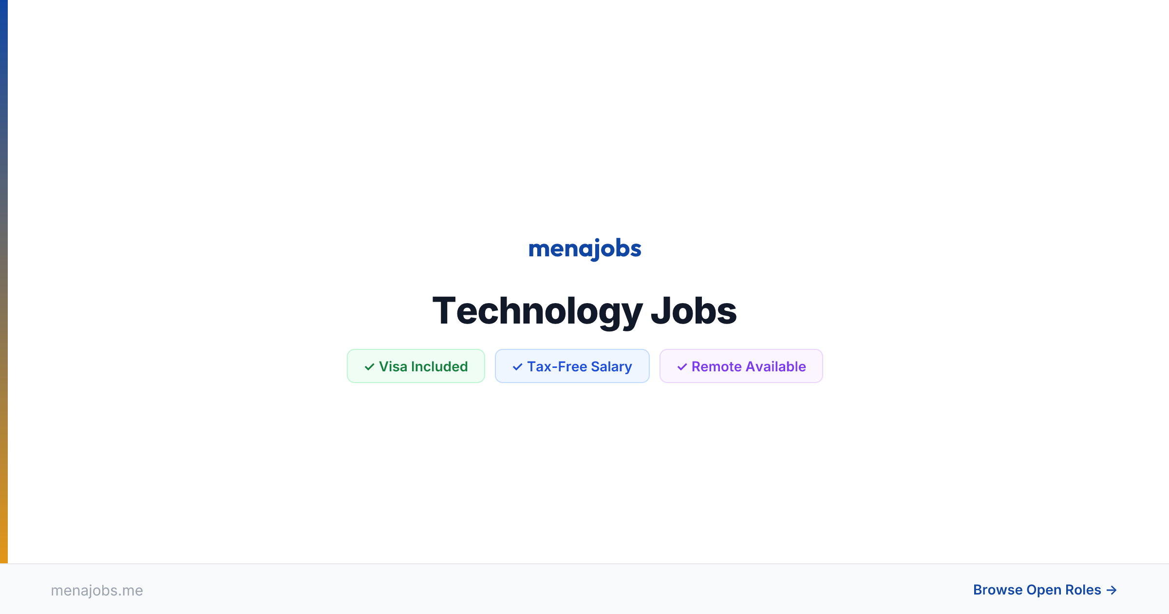 933+ Technology Jobs in the GCC — Apply Now | MenaJobs